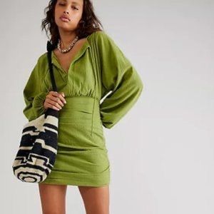 NWT Free People THE ONLY ONE sweet pistachio mini dress - size medium (M) / $78